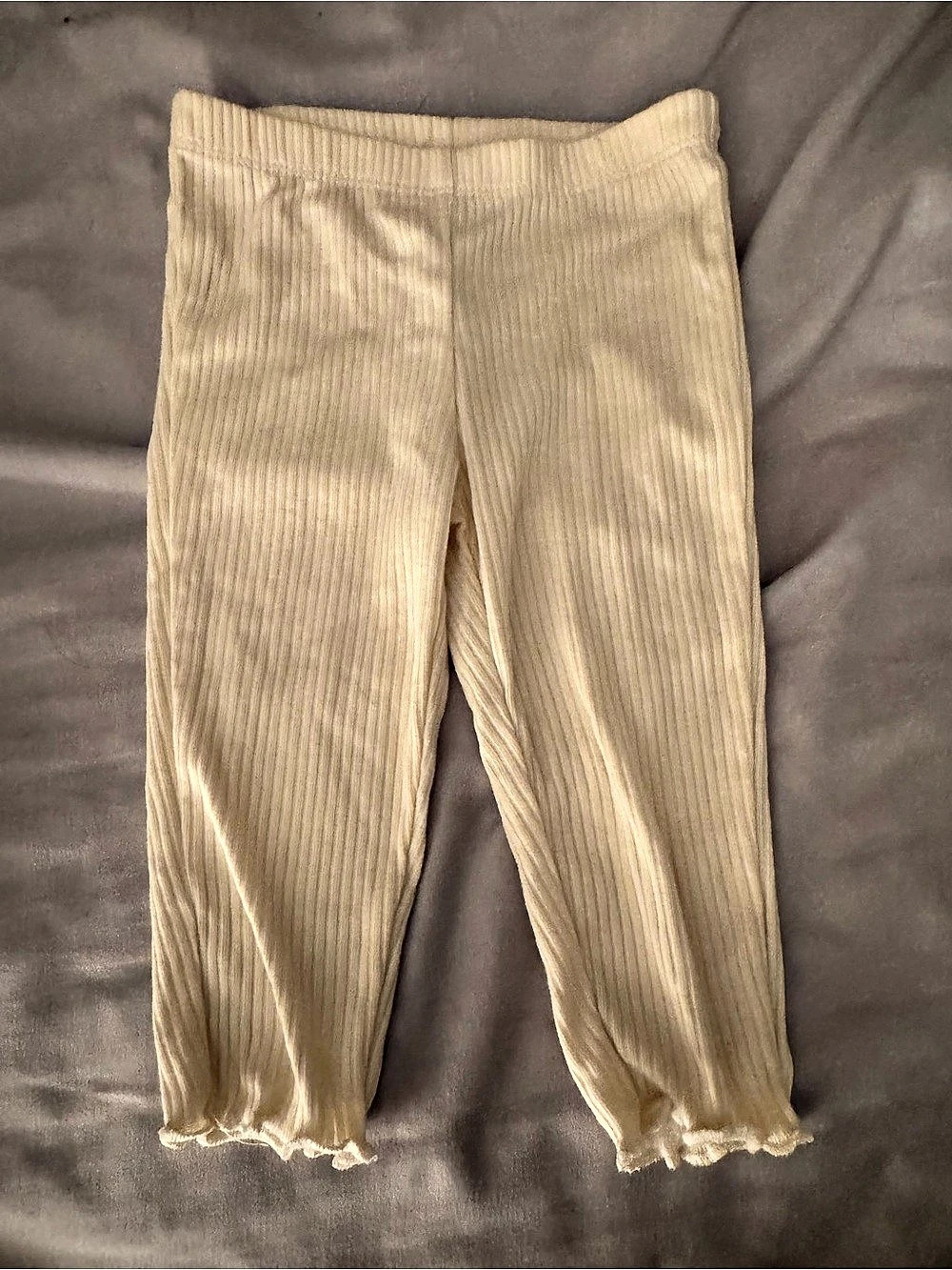 Carter's Ribbed Ruffle-Hem Leggings Baby 6M